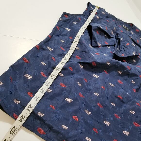 Banana Republic Embroidered Bow Ruffle Blouse - Picture 6 of 8